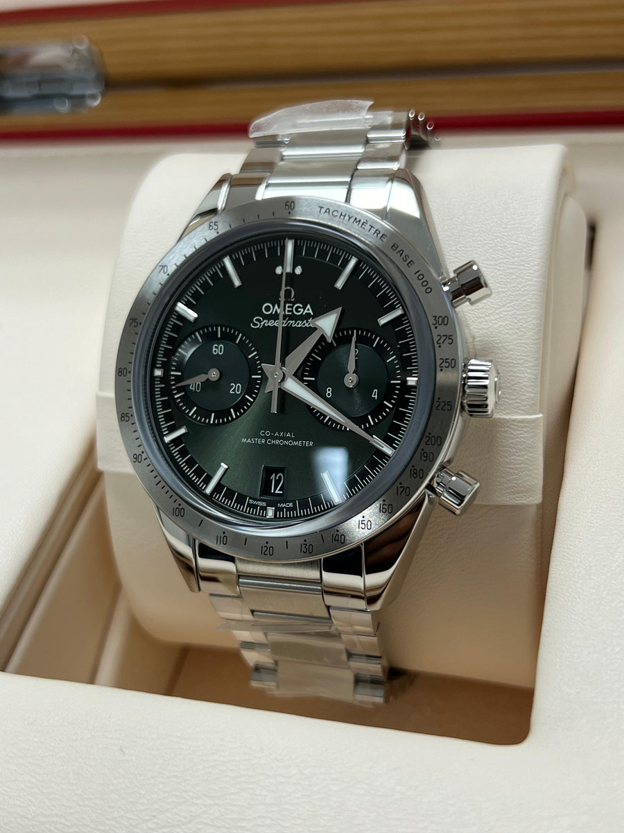 New/Unworn Omega Speedmaster Heritage 332.10.41.51.10.001 Complete Set Dated 2023