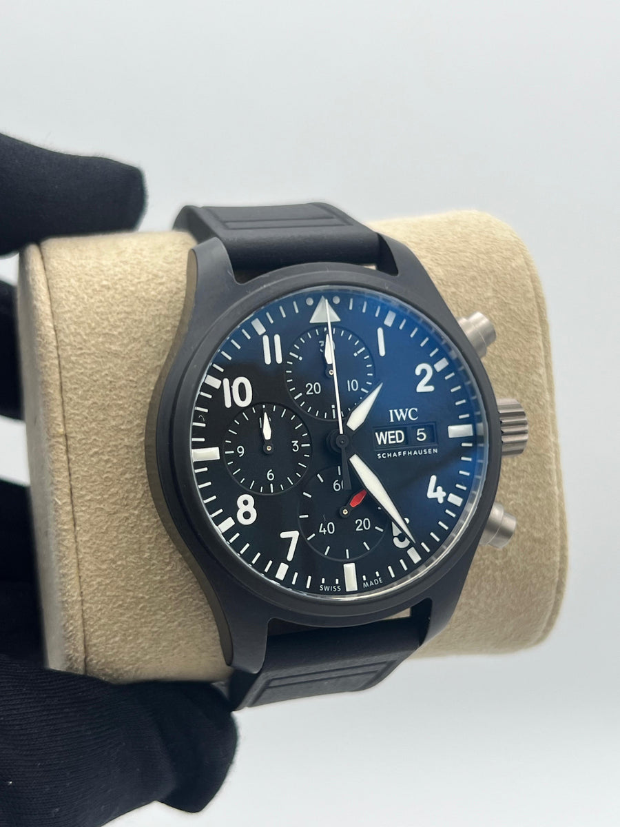 IWC Pilot Chronograph Top Gun IW389401 Complete Set Dated 2022
