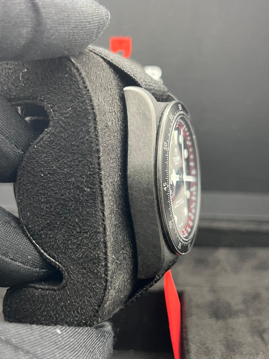 Tudor Pelagos FXD Chronograph Carbon 25827KN Complete Set Dated 2024