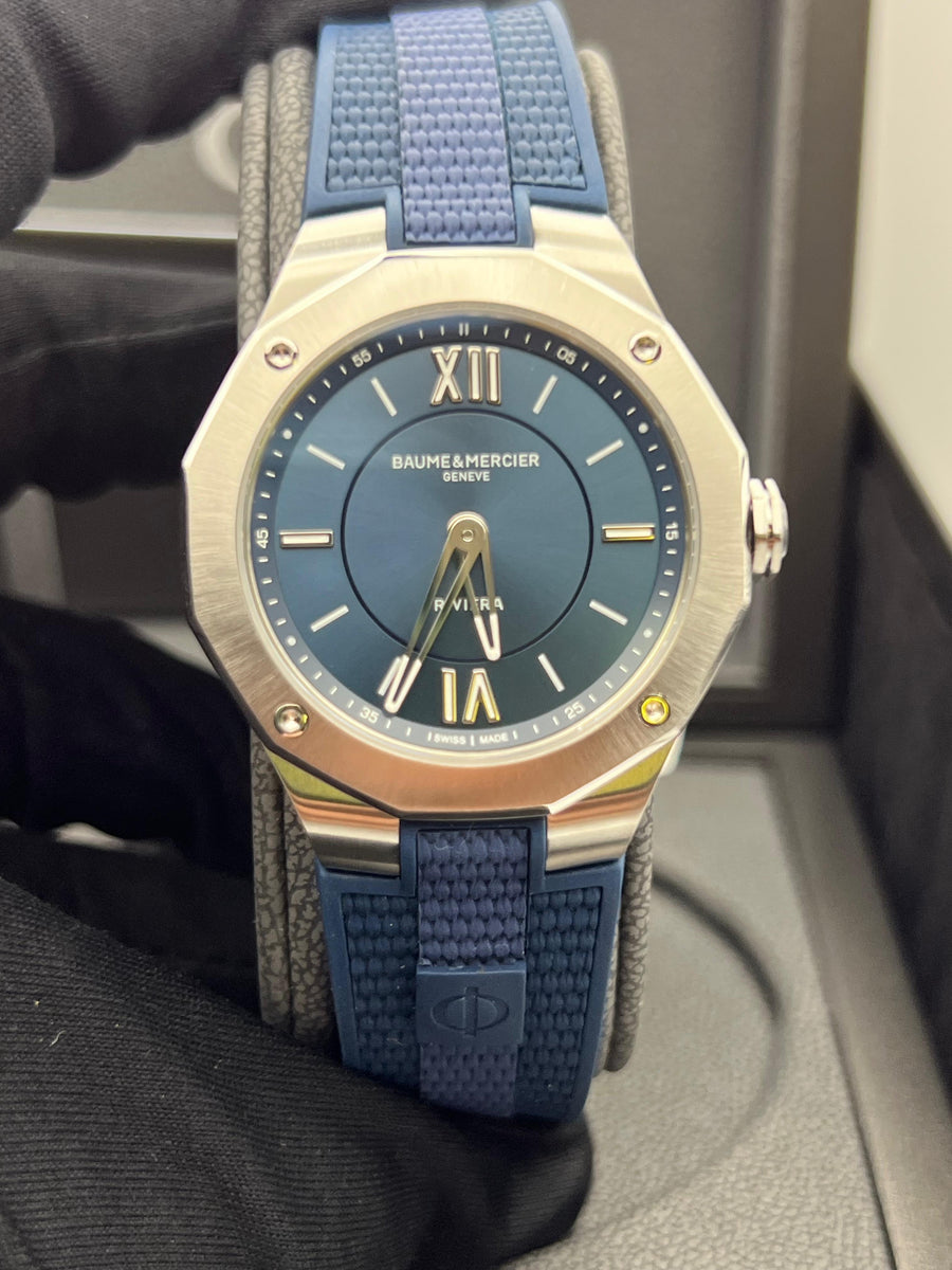 New/Unworn Baume & Mercier Riviera M0A10689 Complete Set