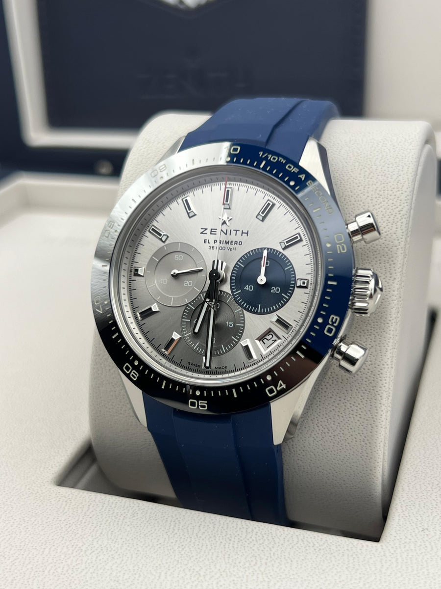 New/Unworn Zenith El Primero Chronomaster Sport 03.3103.3600/69.R950 Complete Set Dated 2025
