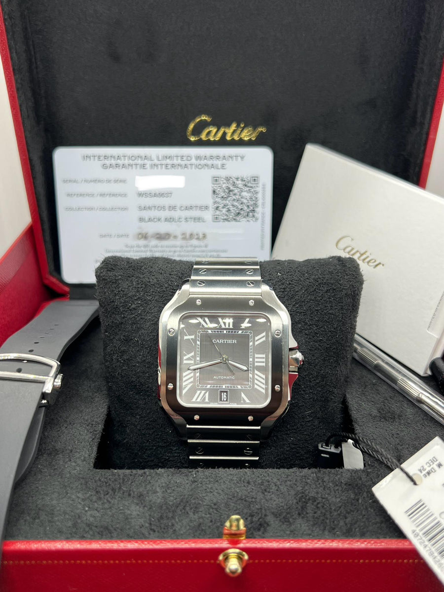 Cartier Santos WSSA0037 Complete Set Dated 2023