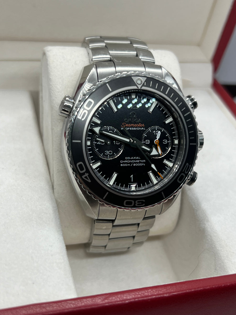 Omega Seamaster Planet Ocean Chronograph ref# 232.30.46.51.01.001 Box & Papers