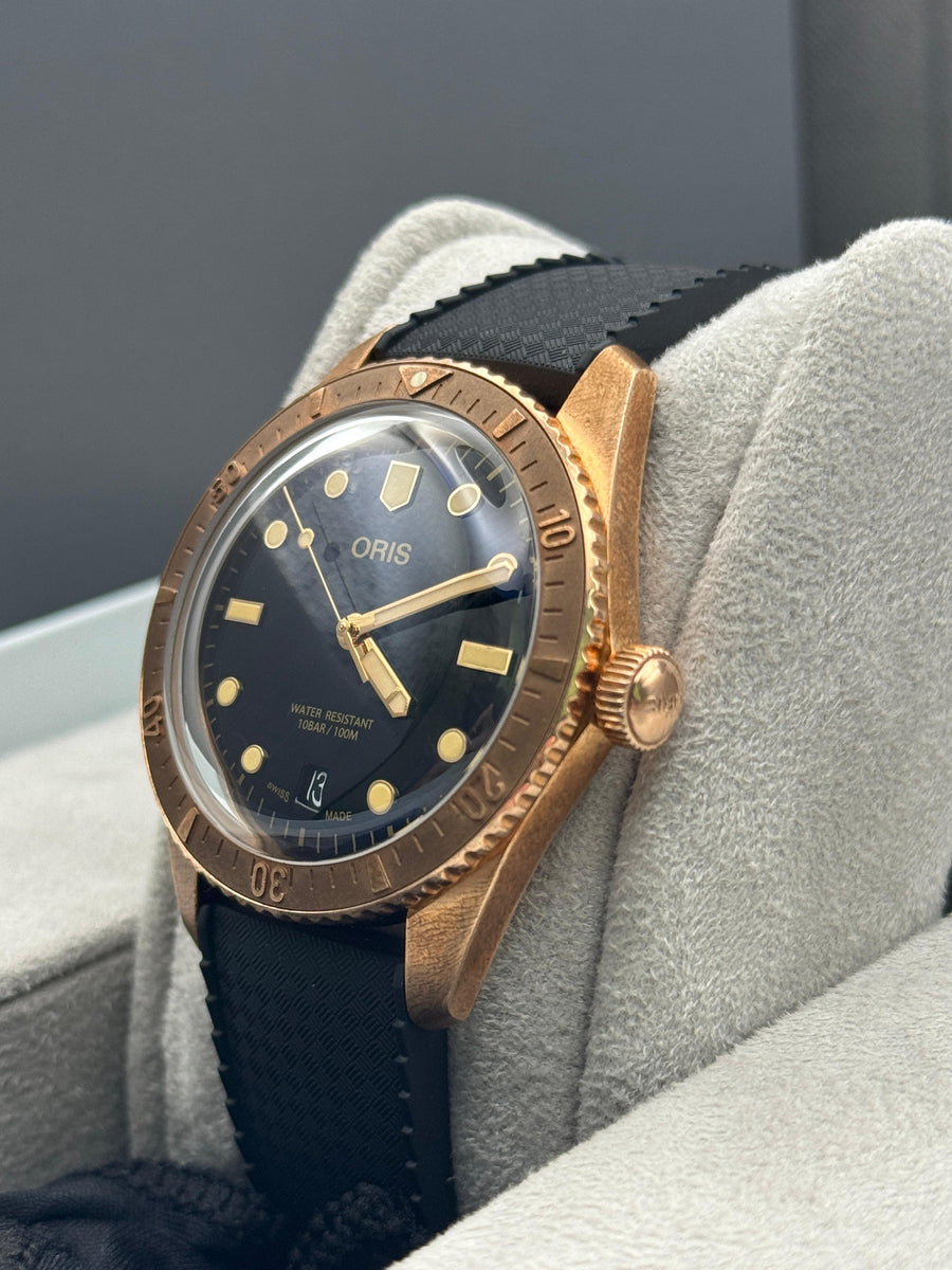 Oris Diver 65 Bronze 01 733 7771 3154 With Box & Papers Dated 2025