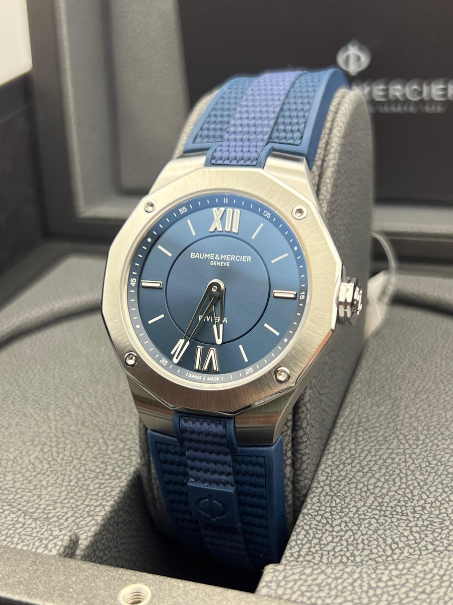 New/Unworn Baume & Mercier Riviera M0A10689 Complete Set