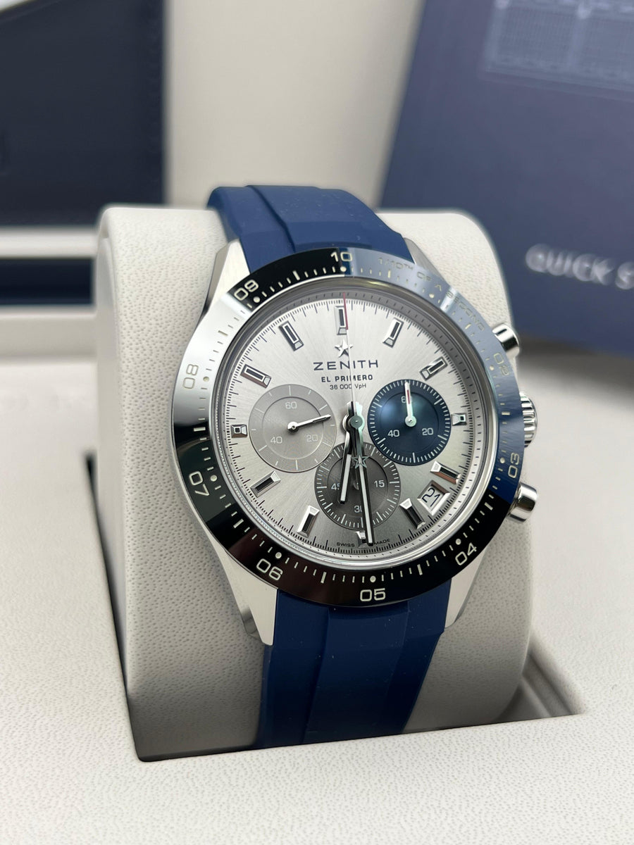 New/Unworn Zenith El Primero Chronomaster Sport 03.3103.3600/69.R950 Complete Set Dated 2025