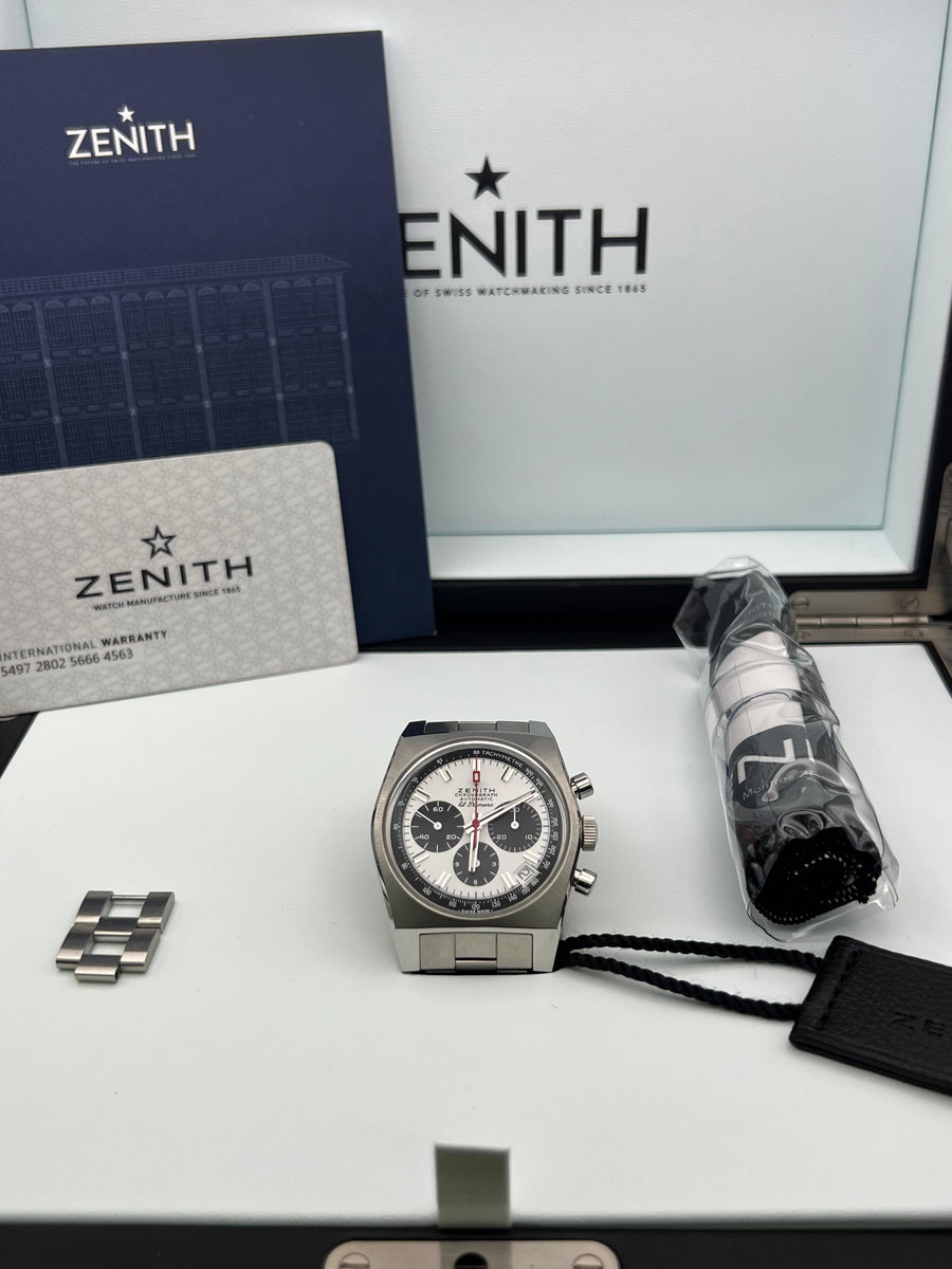 Zenith Revival El Primero 03.A384.400/21.M384 Complete Set Dated 2020