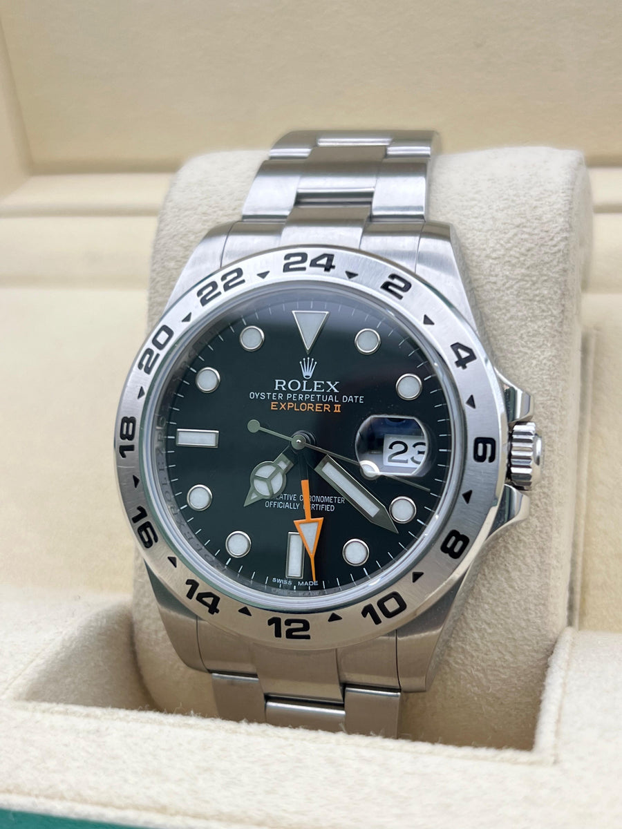 Rolex Explorer II 216570 with Papers Only Dated 2013