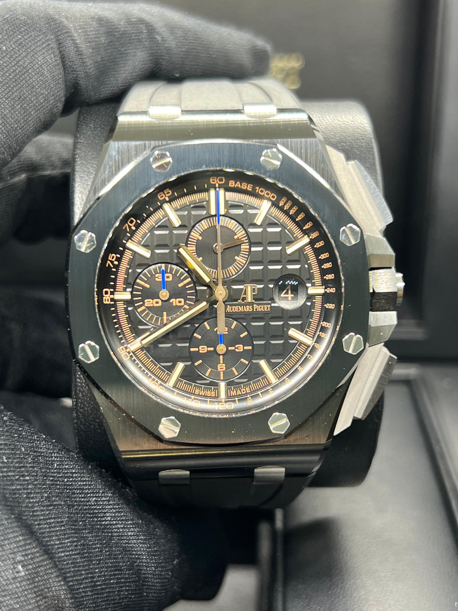 Audemars Piguet Royal Oak Offshore 26405CE.OO.A002CA.02 Complete Set Dated 2018