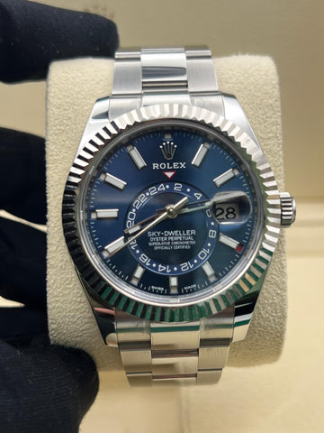 Like New Rolex Skydweller 326934 Complete Set Dated 2023