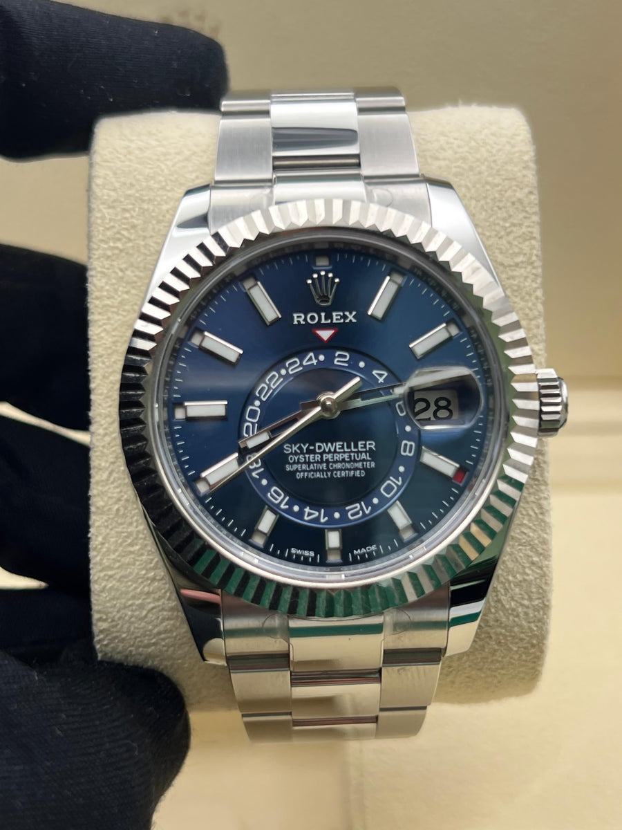 Like New Rolex Skydweller 326934 Complete Set Dated 2023