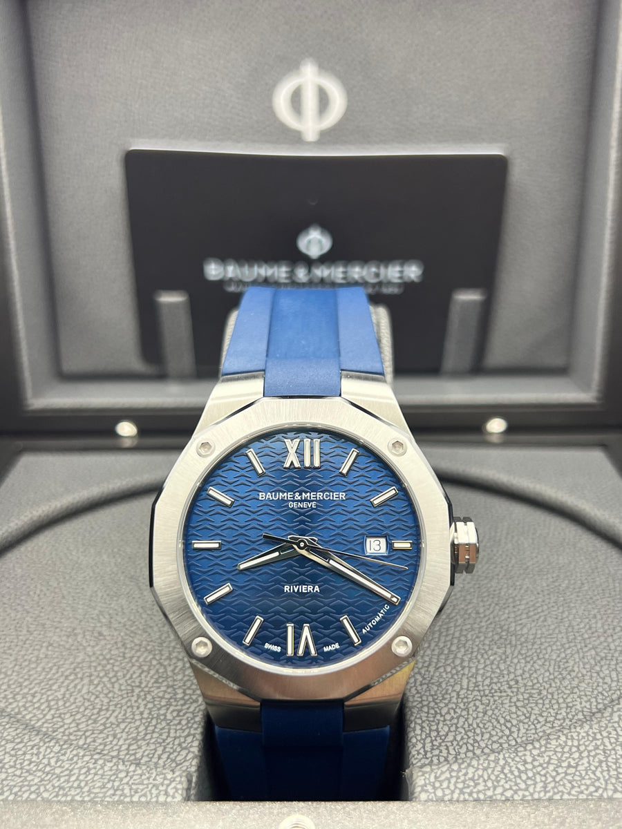 New/Unworn Baume & Mercier Riviera M0A10619 Complete Set
