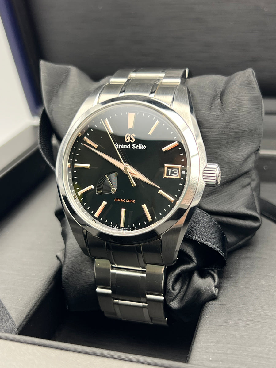 Grand Seiko Spring Drive SBGA401 Complete Set Dated 2022 + OEM Strap & Buckle