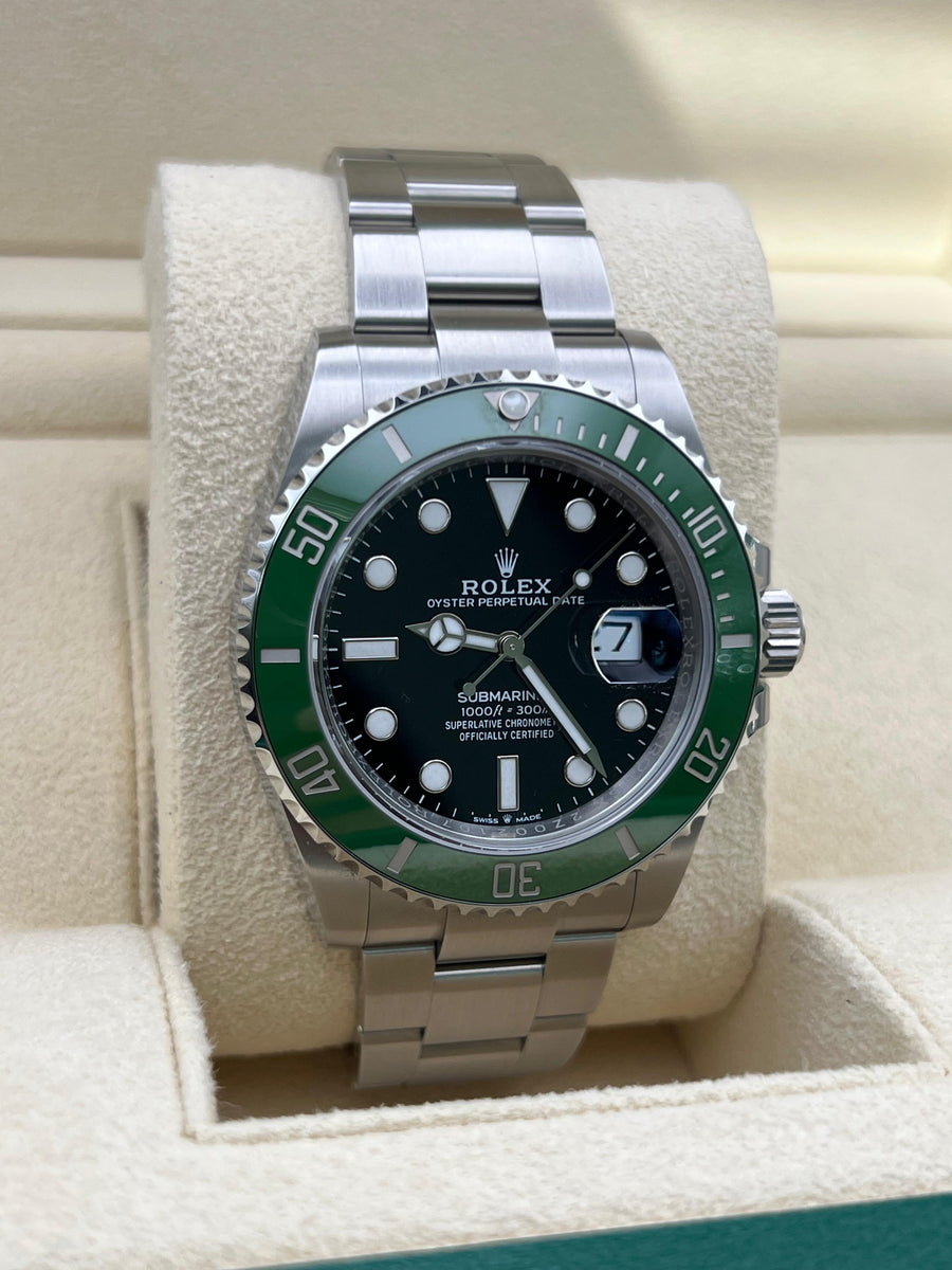 Like New Rolex Submariner Date 126610LV “Starbucks” Complete Set Dated 12/2024