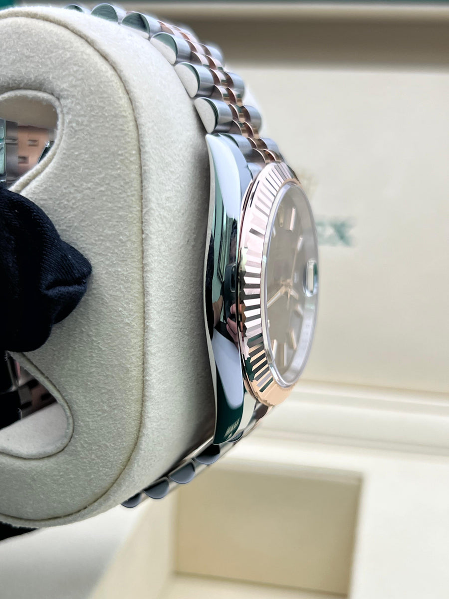 New/Unworn Rolex Datejust Two Tone Rose Gold 126331 Complete Set Dated 07/2025