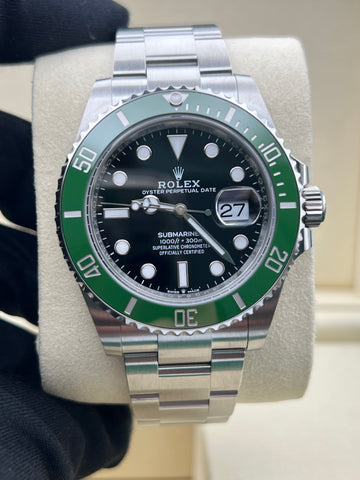 New/Unworn Rolex Submariner Date 126610LV Complete Set Dated 04/2025