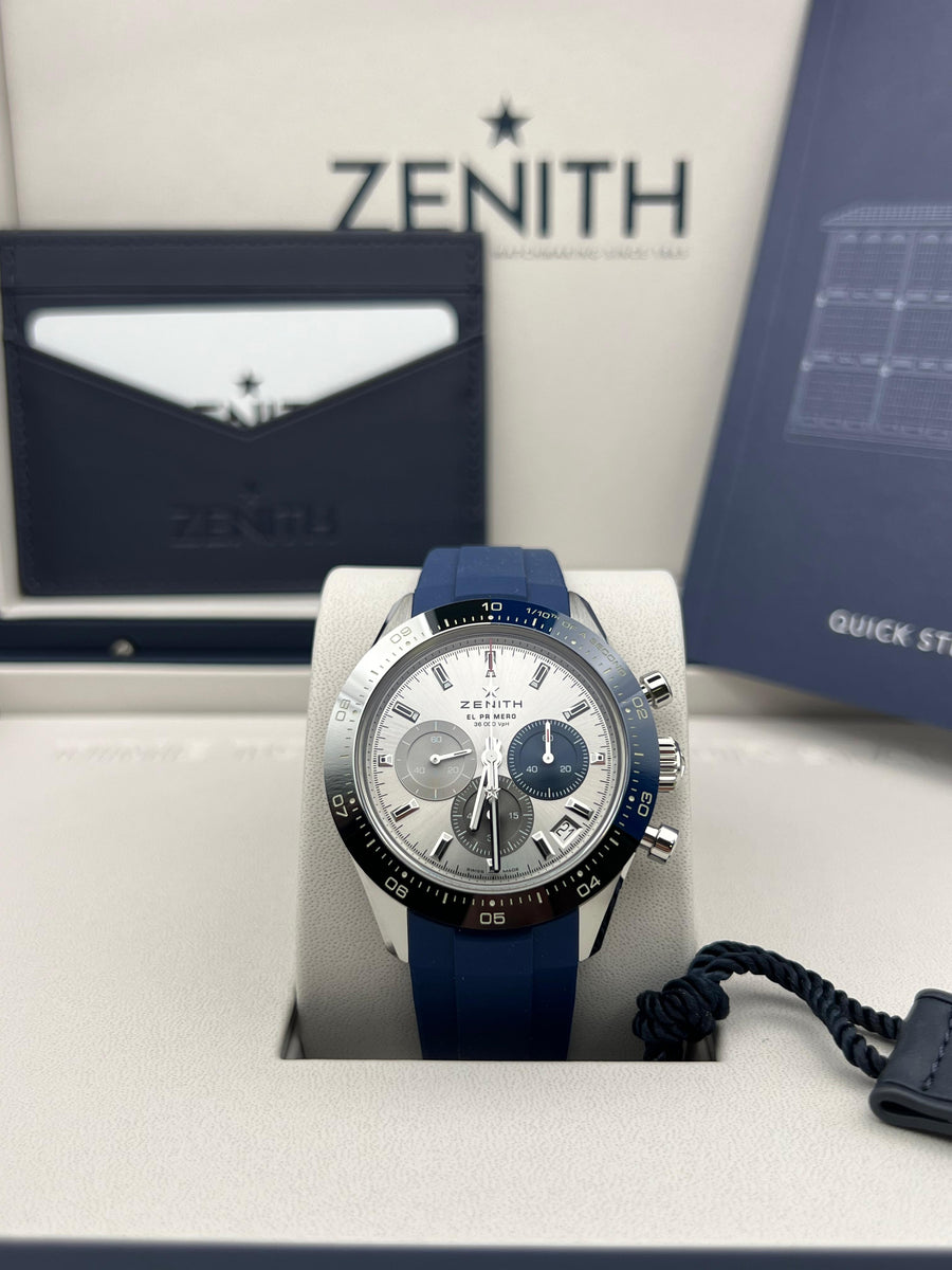 New/Unworn Zenith El Primero Chronomaster Sport 03.3103.3600/69.R950 Complete Set Dated 2025