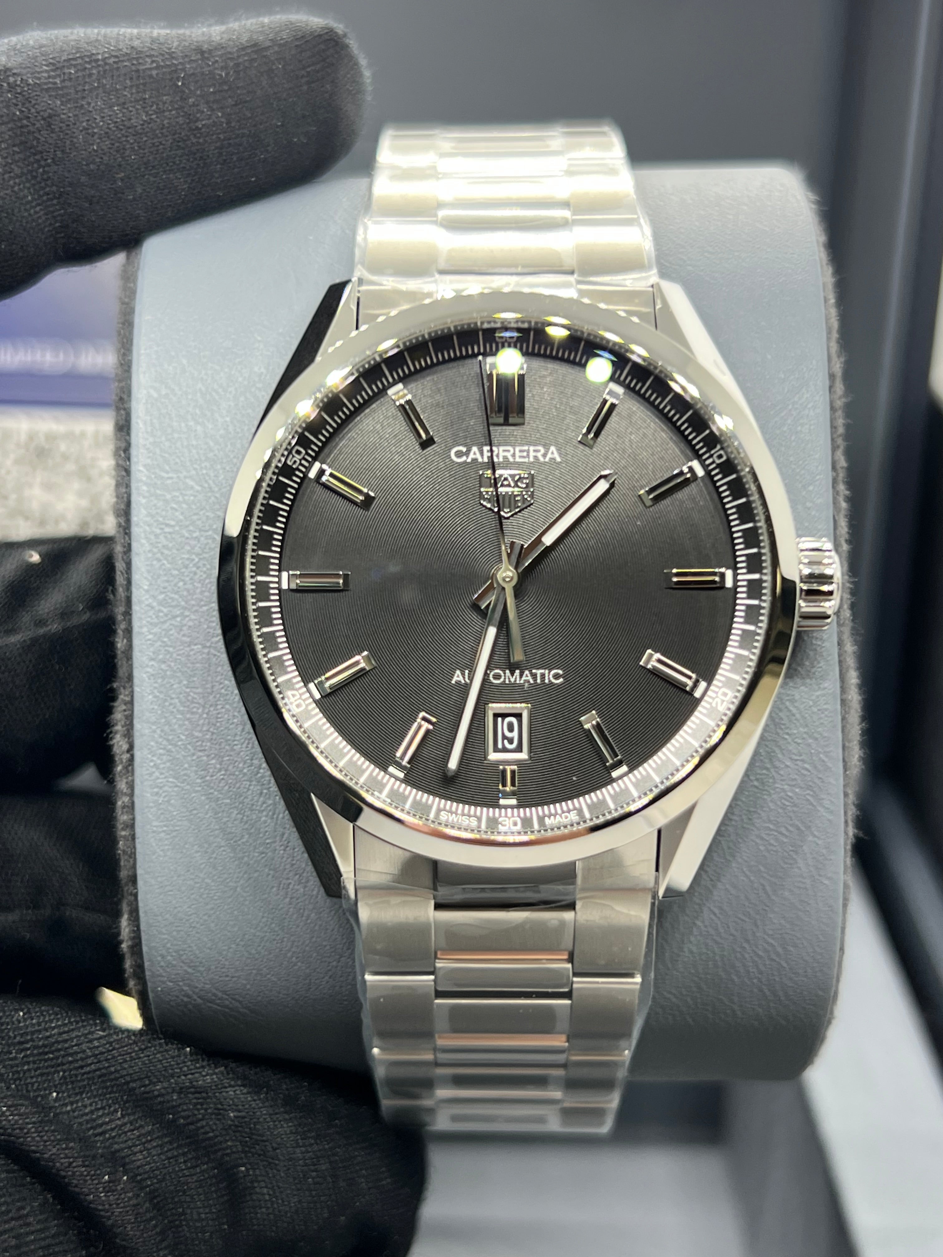 New/Unworn Tag Heuer Carrera WBN2110.BA0639 Complete Set Dated