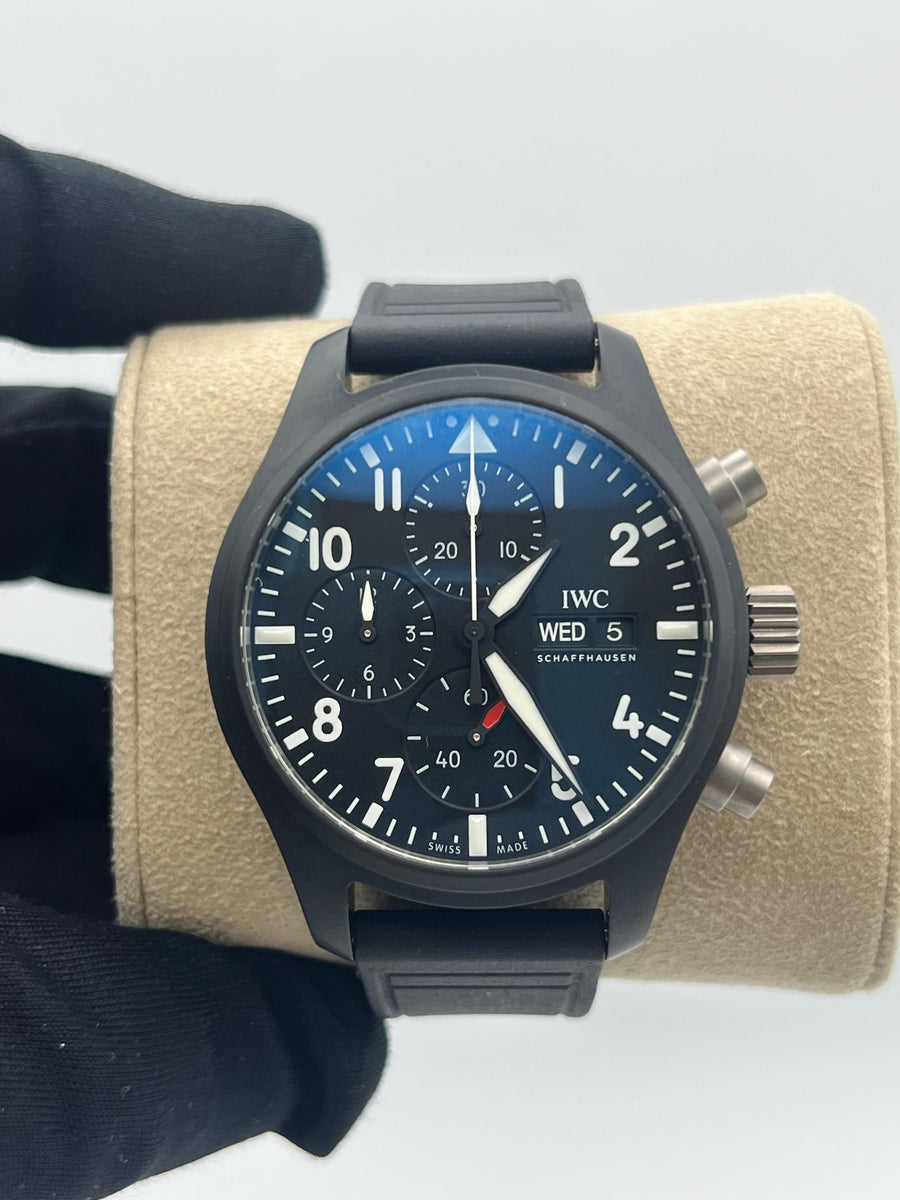 IWC Pilot Chronograph Top Gun IW389401 Complete Set Dated 2022