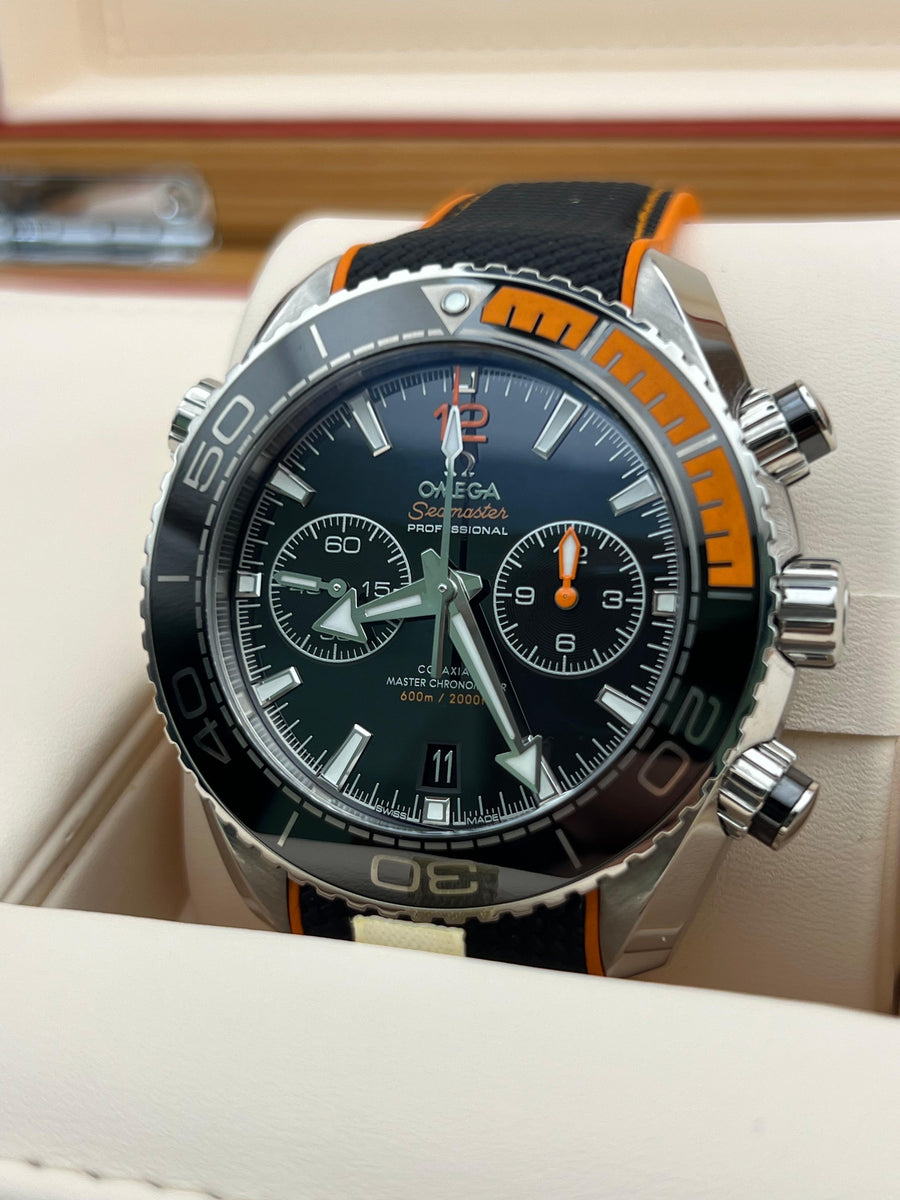 Omega Planet Ocean Chronograph 215.32.46.51.01.001 Complete Set