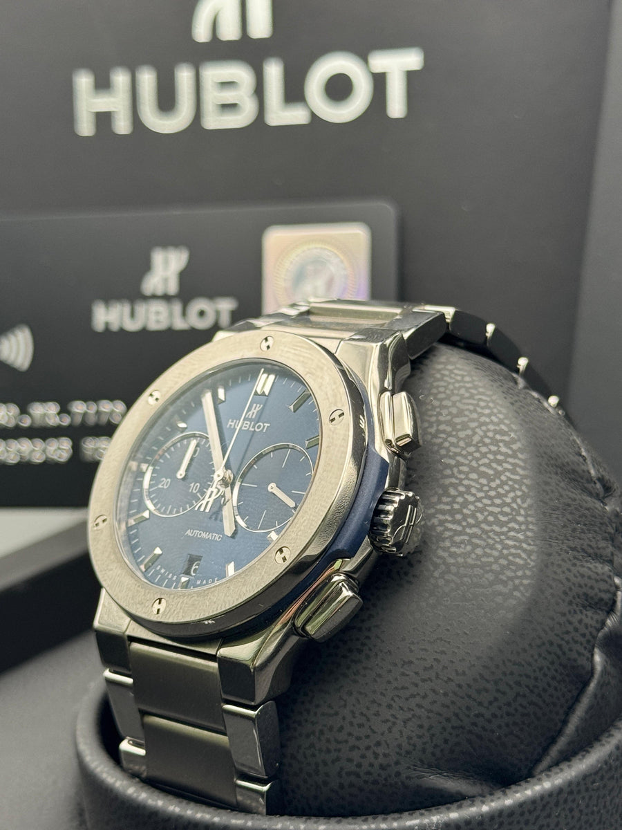 Hublot Classic Fusion Titanium Chronograph 540.NX.7170.NX Complete Set