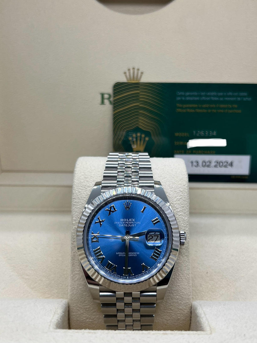 Rolex Datejust 41mm 126334 With Box & Papers Dated 2024