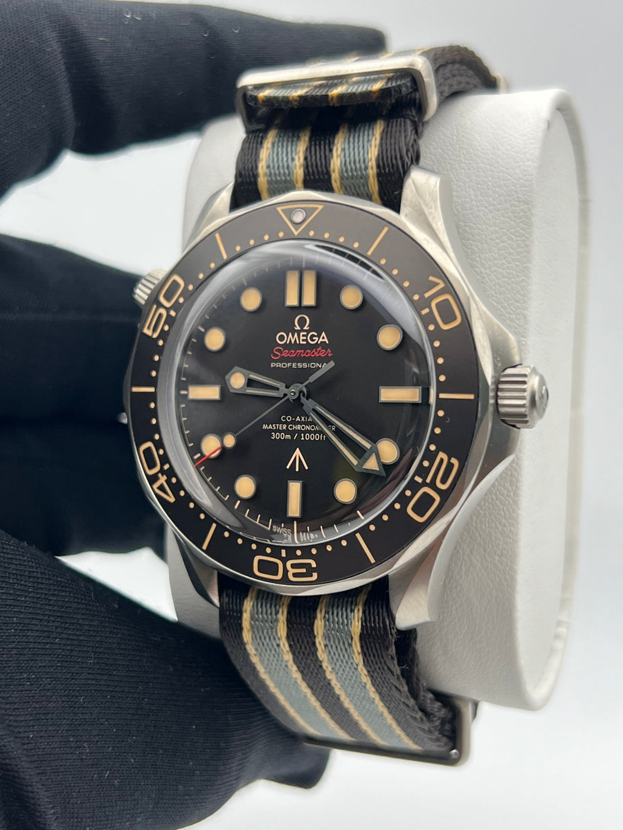 Omega Seamaster Titanium “No Time To Die” 210.92.42.20.01.001 With Box & Papers Dated 2023