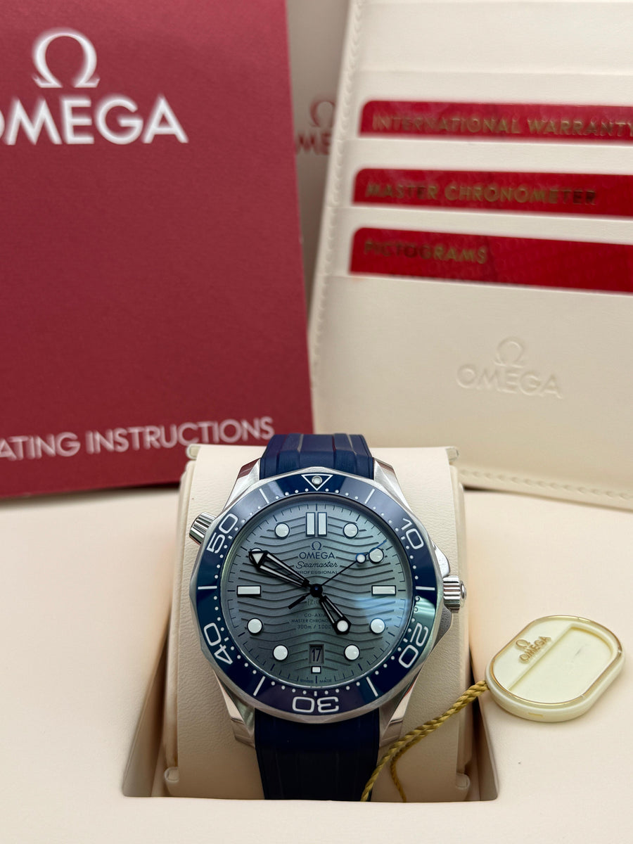 Omega Seamaster Professional 210.32.42.20.06.001 Complete Set Dated 2020