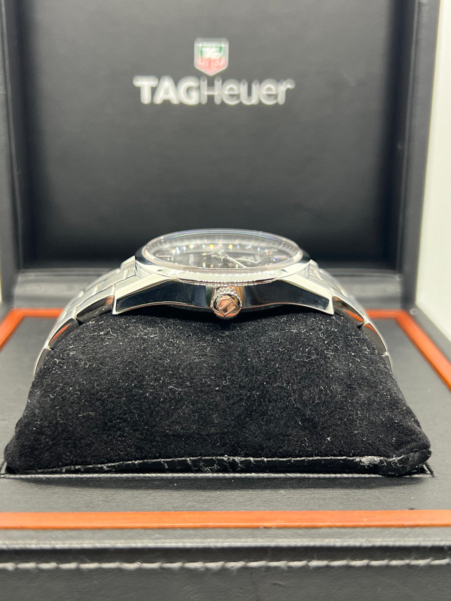Tag Heuer Carrera WV211B Complete Set + Factory Leather Strap & Clasp