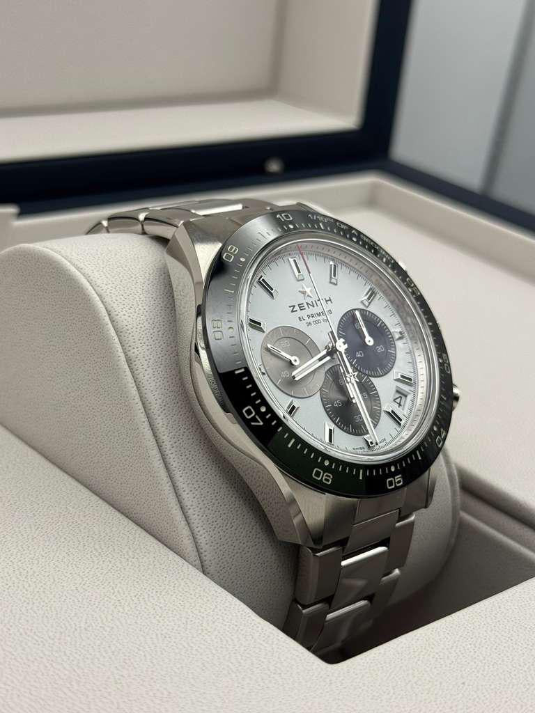 Like New Zenith Chronomaster Sport 03.3100.3600/69.M3100 Complete Set Dated 09/2025