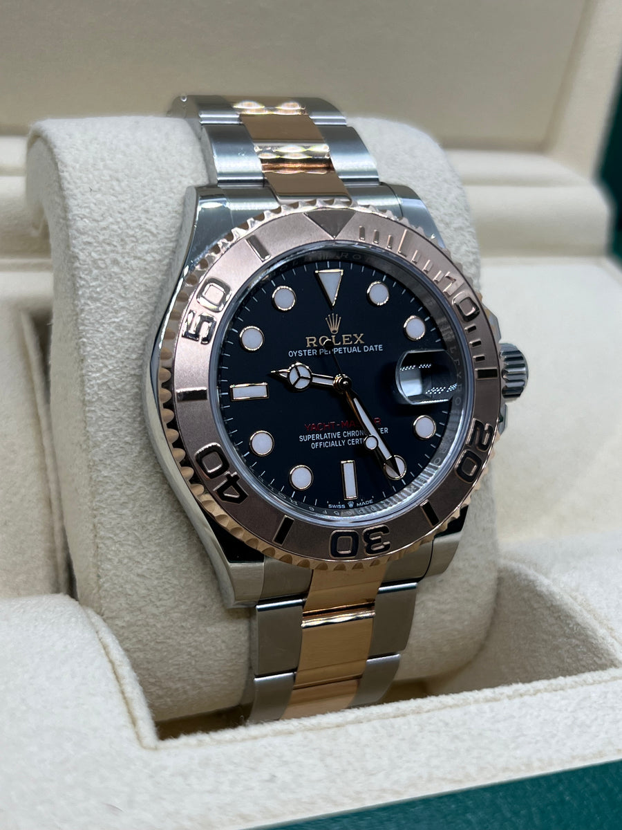 Rolex Yachtmaster Two Tone Rose Gold 126621 Complete Set Dated 2024