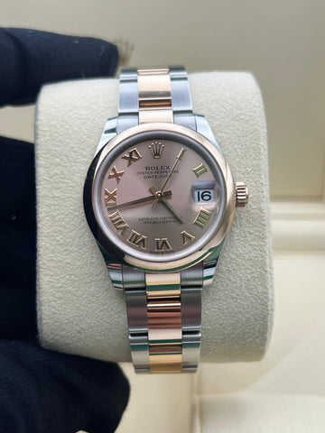 Rolex Datejust 31mm Two Tone RG 278241 Complete Set Dated 2021
