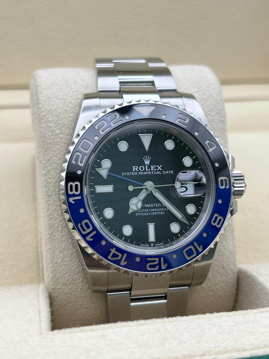 Rolex GMT Master II 126710BLNR Complete Set Dated 2020
