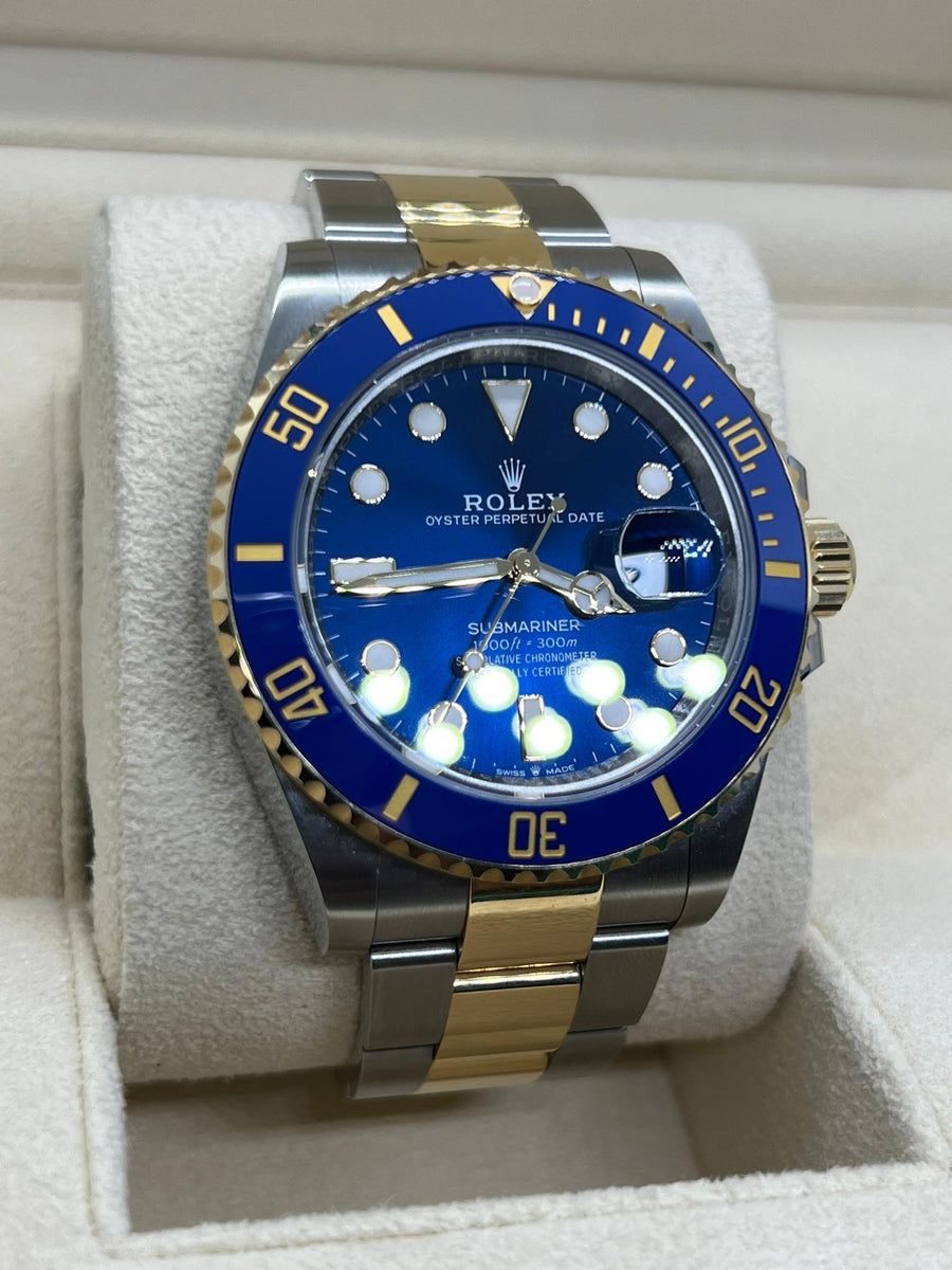 Rolex Submariner Two Tone 126613LB Complete Set Dated 03/2024