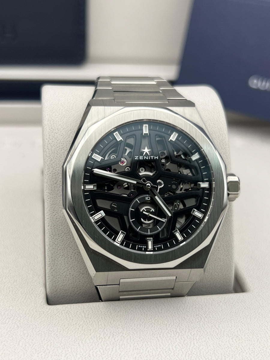 New/Unworn Zenith Defy Skyline Skeleton 03.9300.3620/78.I001 Complete Set Dated 2024