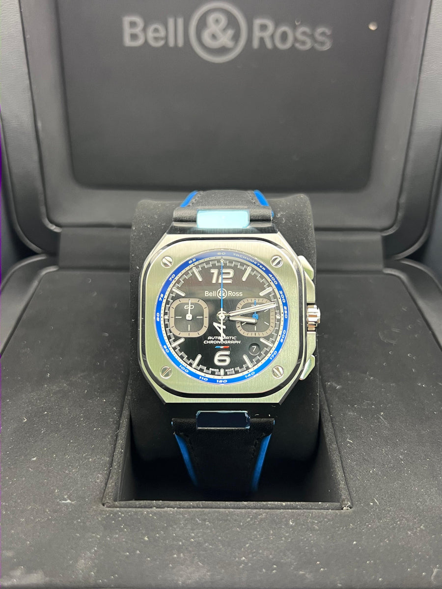 New/Unworn Bell & Ross Br 05 Chrono A523 42Mm Edition BR05C-A523-ST/SCA With Box
