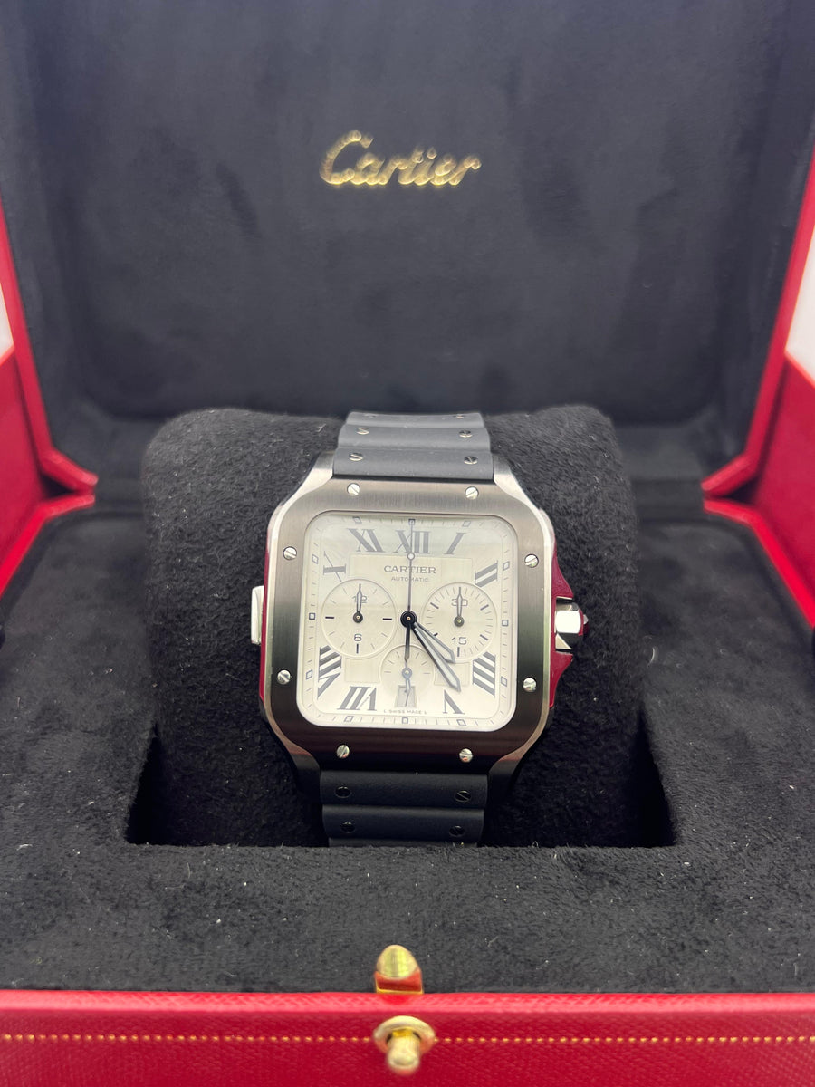 Cartier Santos Chronograph WSSA0017 With Box Only