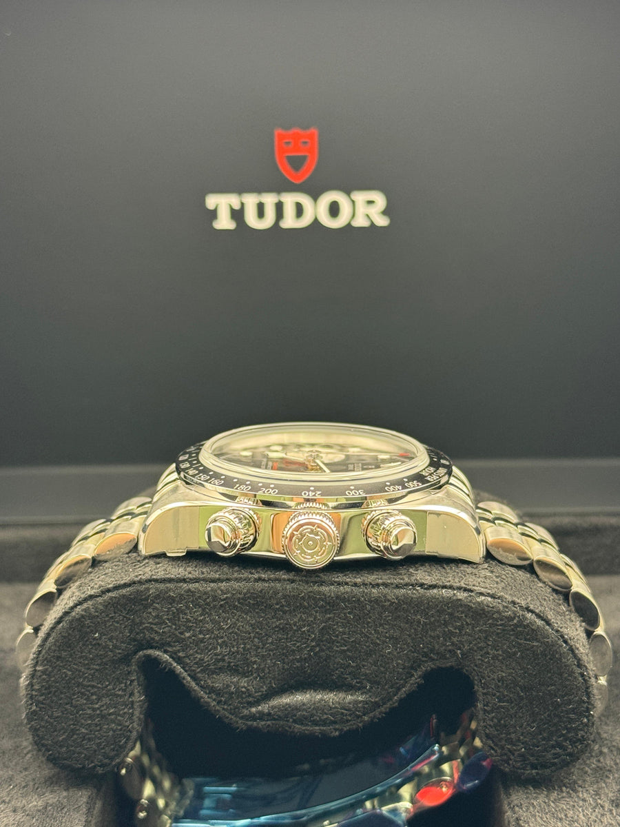 New/Unworn Tudor Blackbay Chronograph Black Jubilee 79360N Dated 11/2025