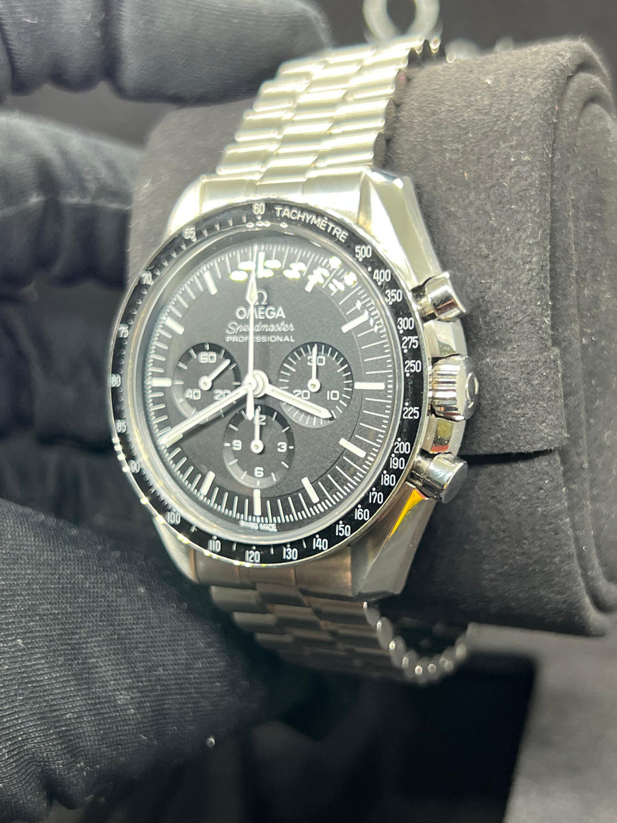 Omega Speedmaster Professional Hesalite Crystal 310.30.42.50.01.001 With Box & Papers Dated 2023