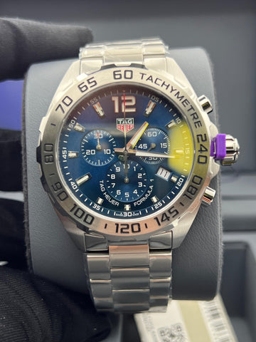 New/Unworn TAG Heuer Formula 1 Chronograph CAZ101K.BA0842 Complete Set