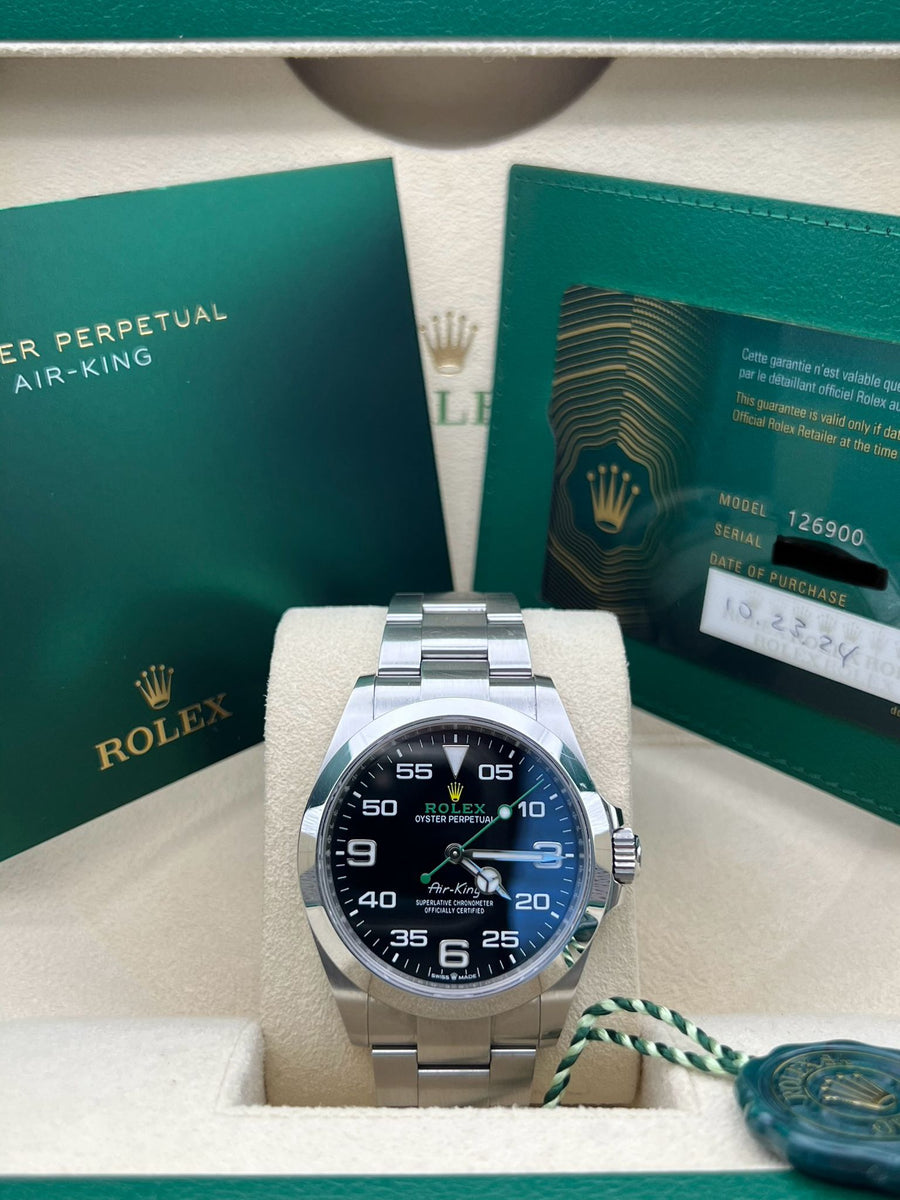 Rolex Airking 126900 Complete Set Dated 2024