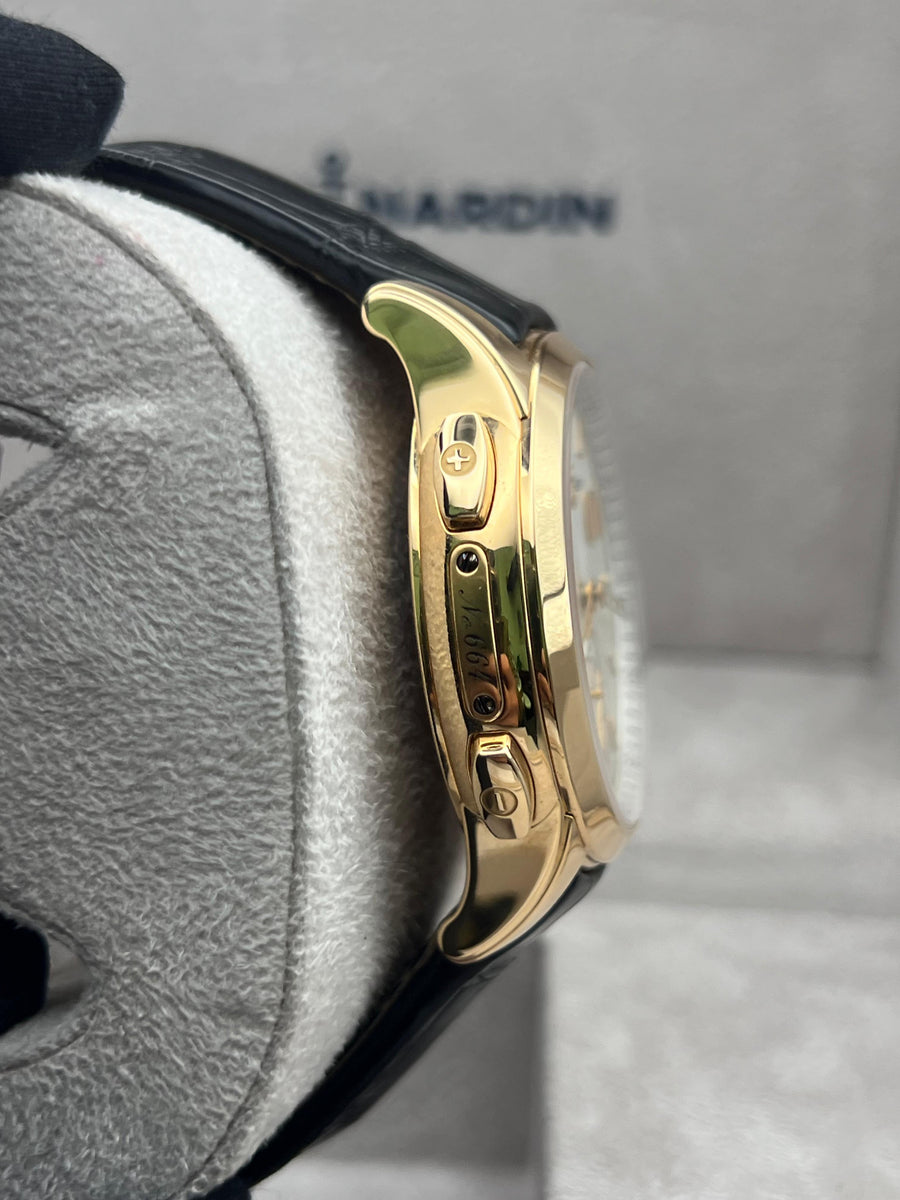 Ulysse Nardin Dual Time 18k RG 3346-126/91 With Box Only