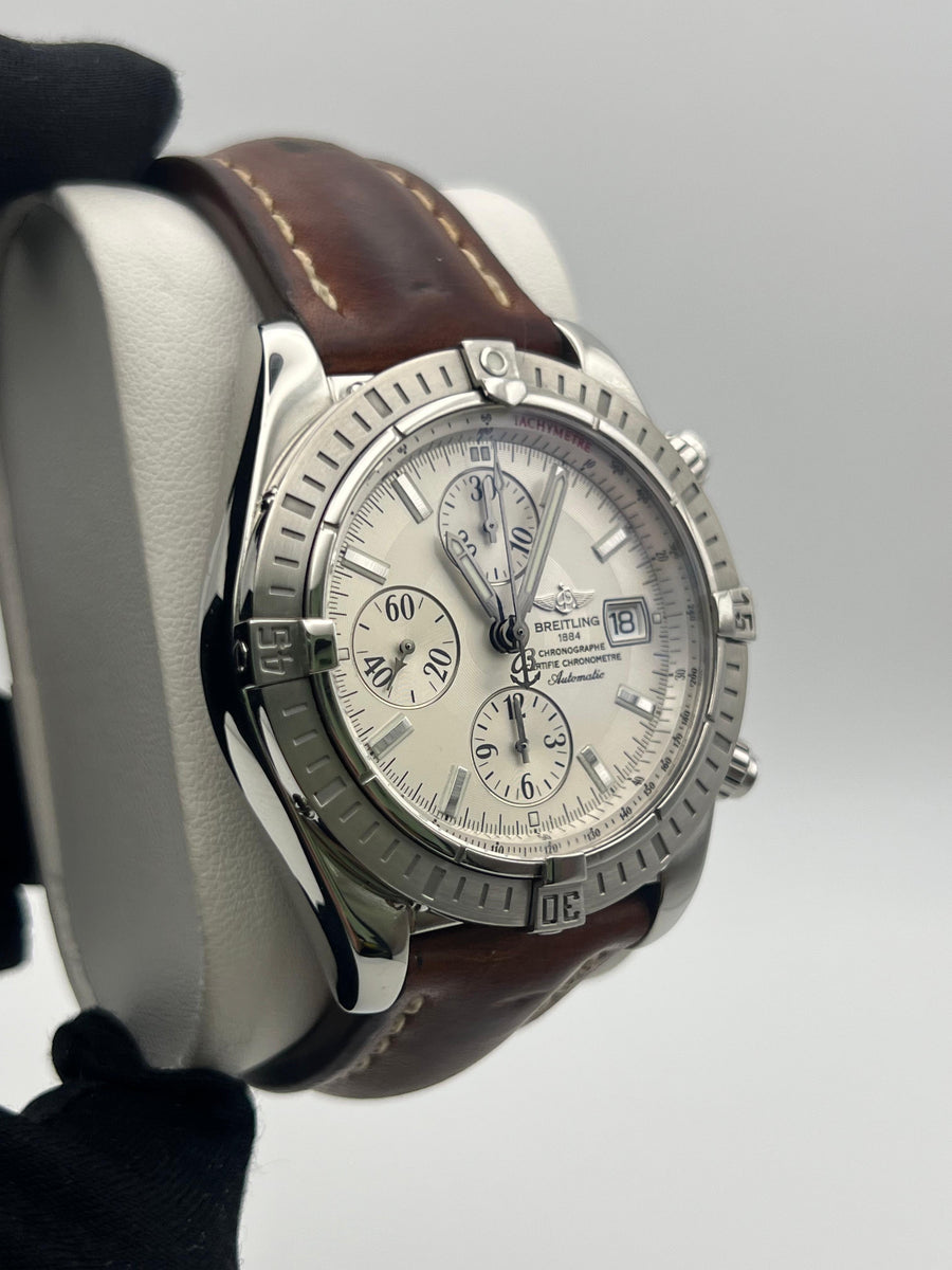Breitling Chronomat Evolution A13356 With Box & Papers Dated 2007