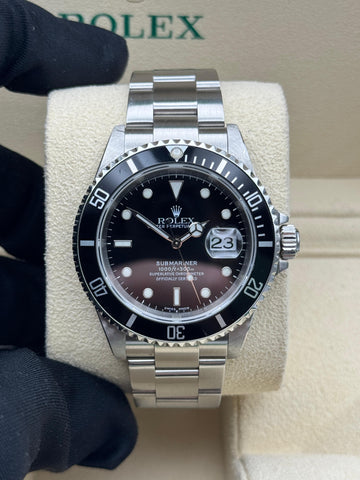 Rolex Submariner Date 16610 With Papers Dated 2003