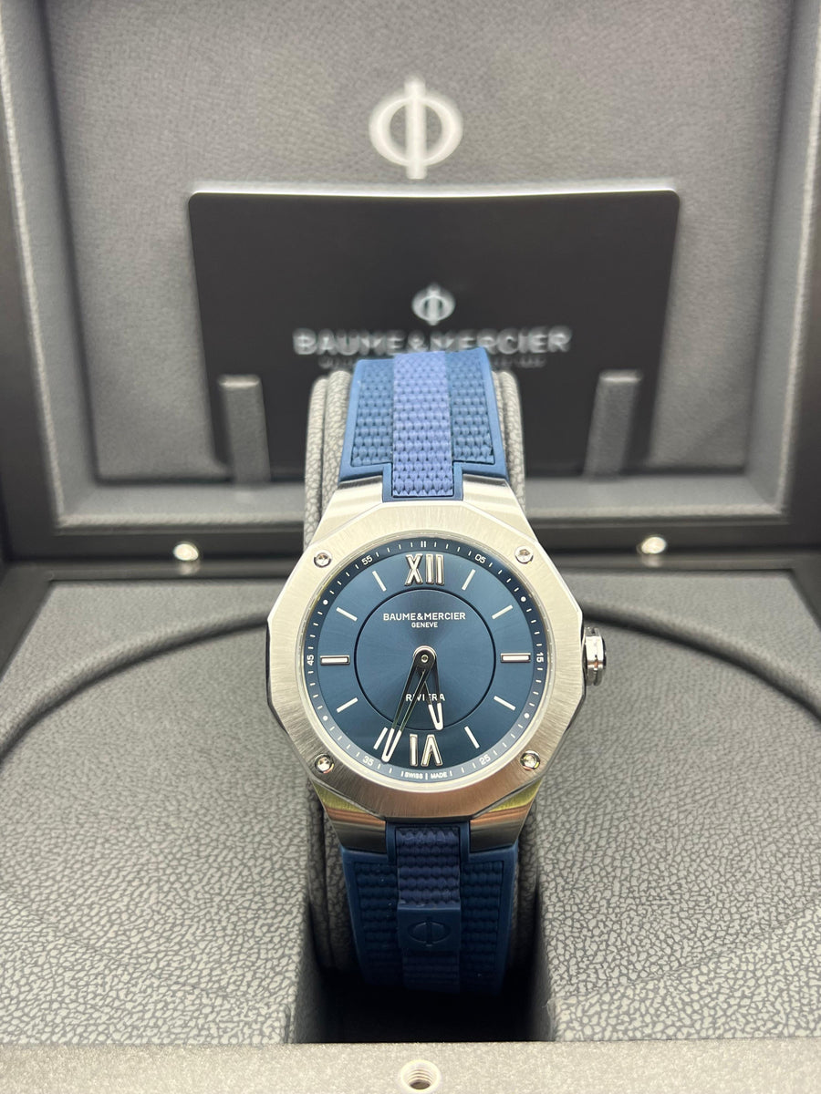 New/Unworn Baume & Mercier Riviera M0A10689 Complete Set