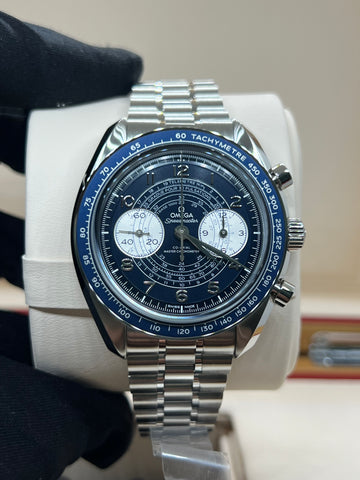 New/Unworn Omega Speedmaster Chronoscope Ref# 329.30.43.51.03.001 Complete set