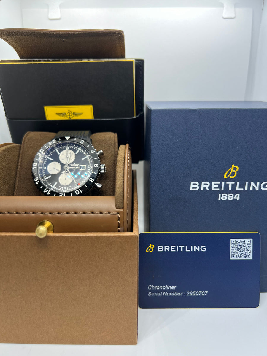 Breitling Chronoliner 46mm Y2431012 Complete Set