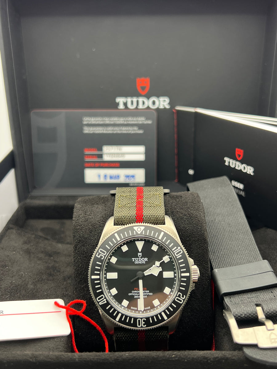 New/Unworn Tudor Pelagos FXD 25717N Complete Set Dated 03/2025
