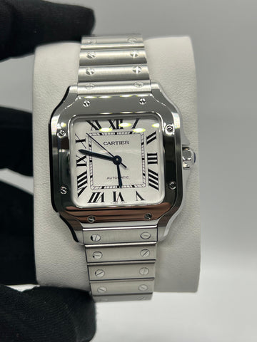 Cartier Santos Medium WSSA0029 With Papers and Accessories Dated 2024