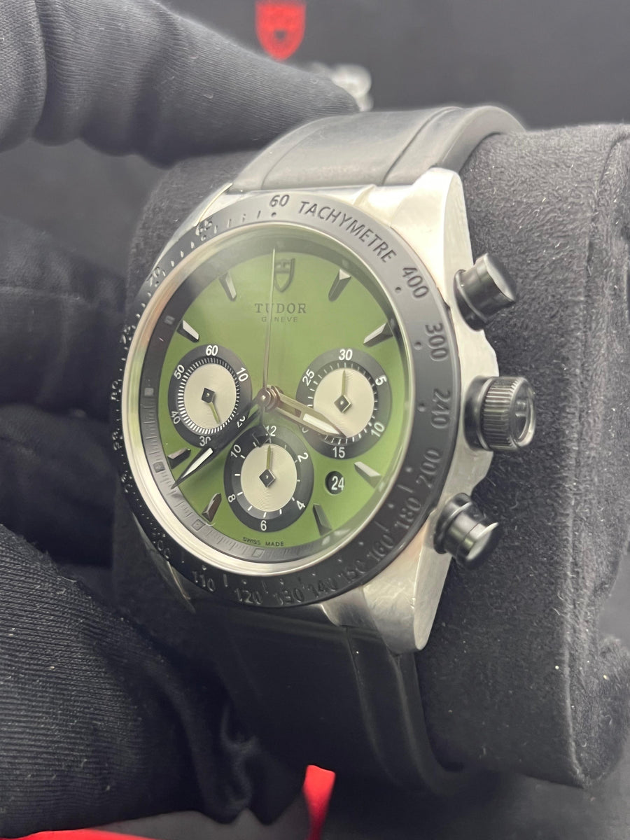 Tudor Fastrider Chronograph 42010N With Papers Only Dated 2018